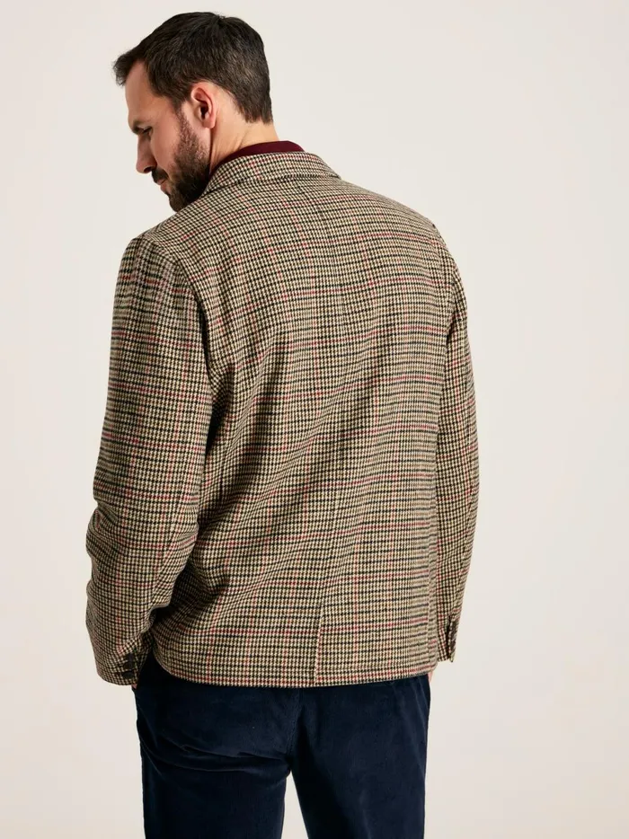 Joules Coats and Jackets Men Brown Tweed Blazer