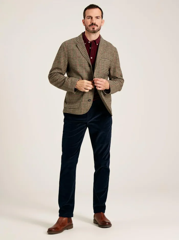 Joules Coats and Jackets Men Brown Tweed Blazer