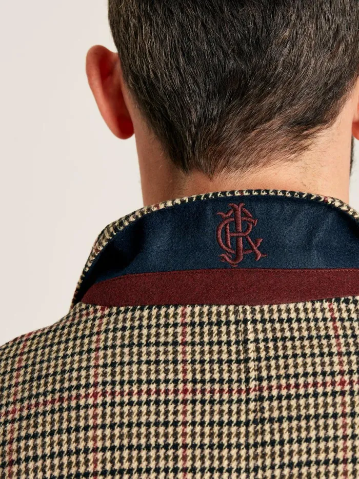 Joules Coats and Jackets Men Brown Tweed Blazer