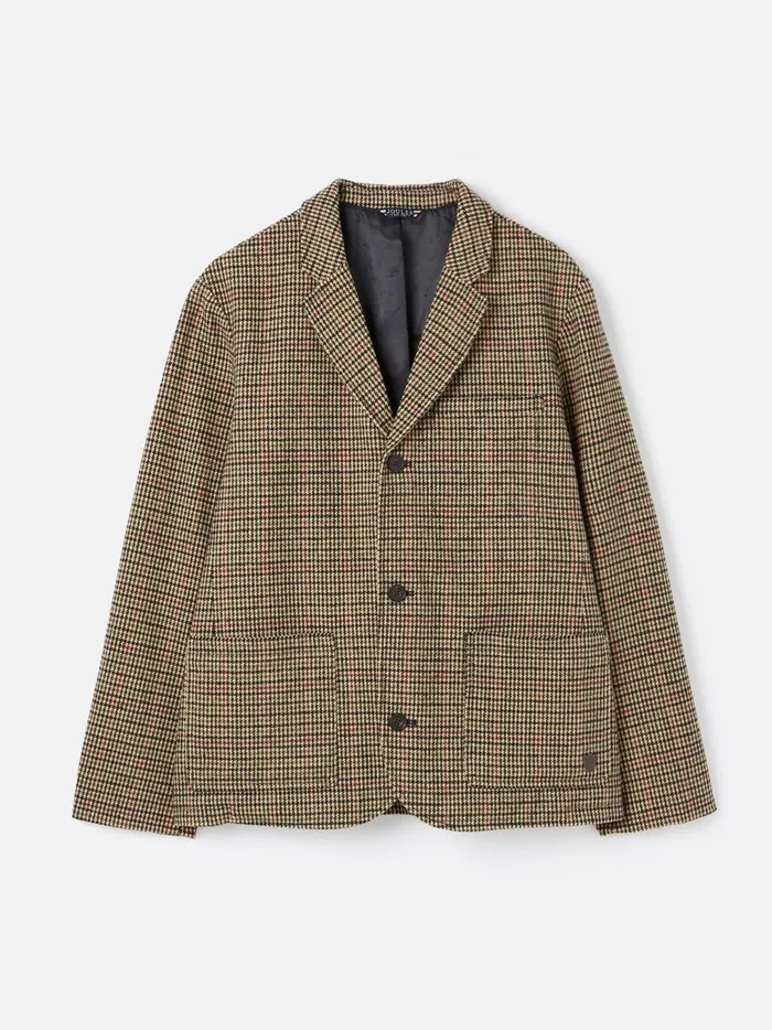 Joules Coats and Jackets Men Brown Tweed Blazer