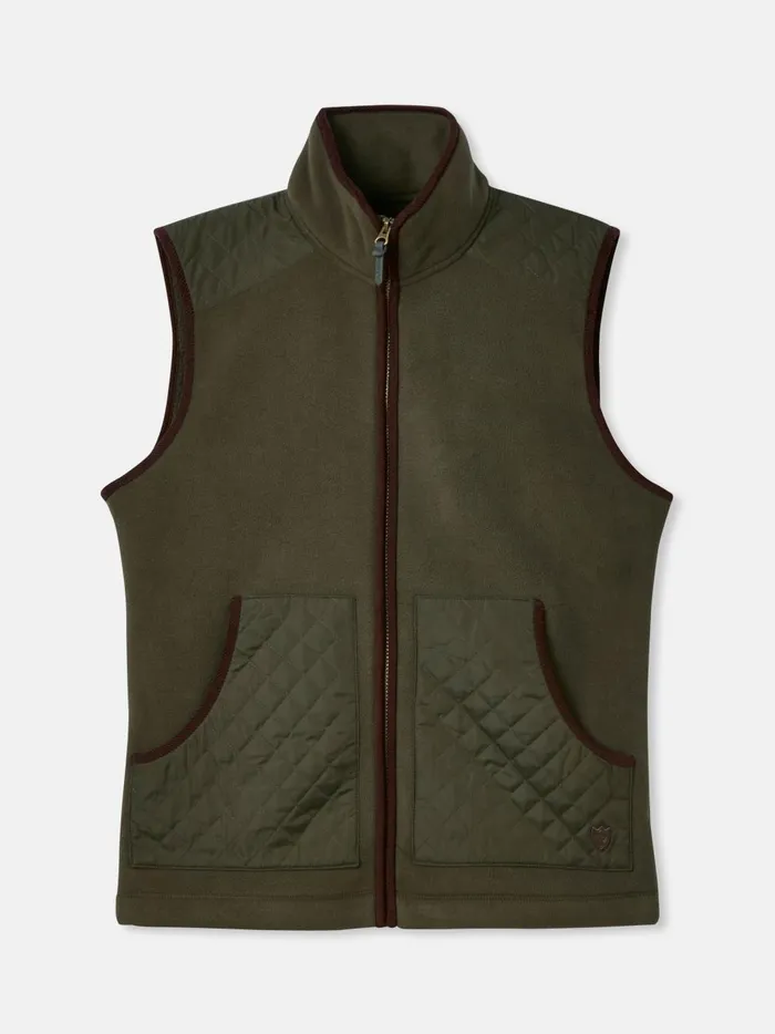 Joules Coats and Jackets Men Green Full Zip Fleece Gilet
