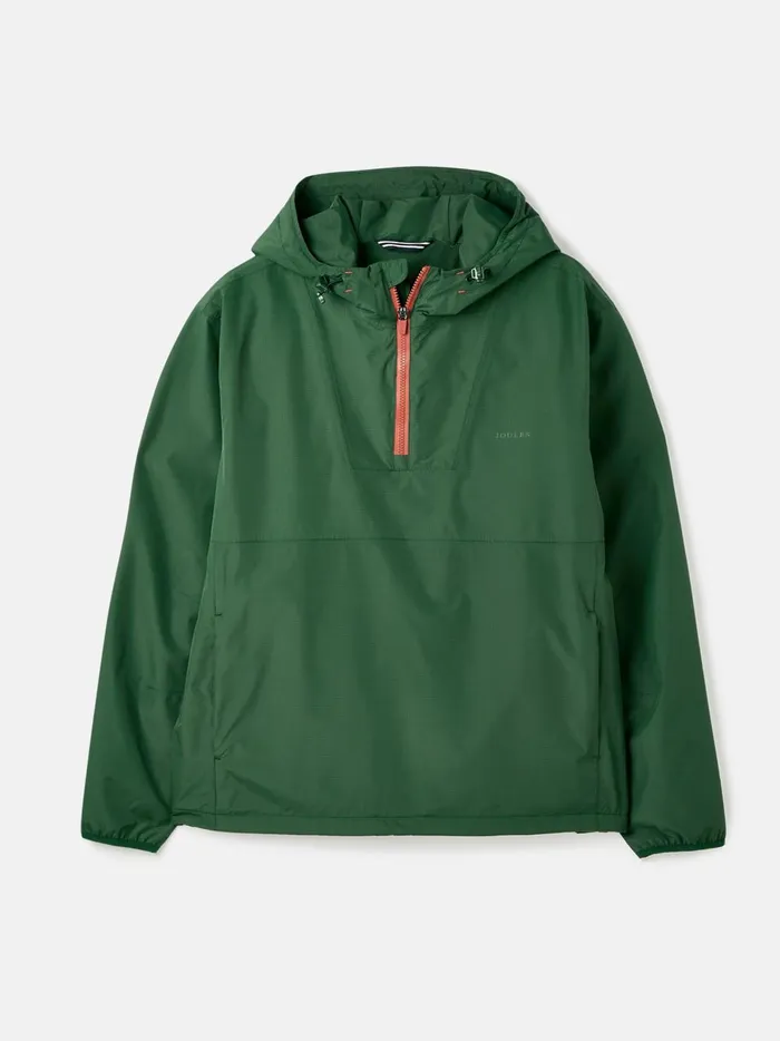 Joules Coats and Jackets Men Green Popover Waterproof Jacket