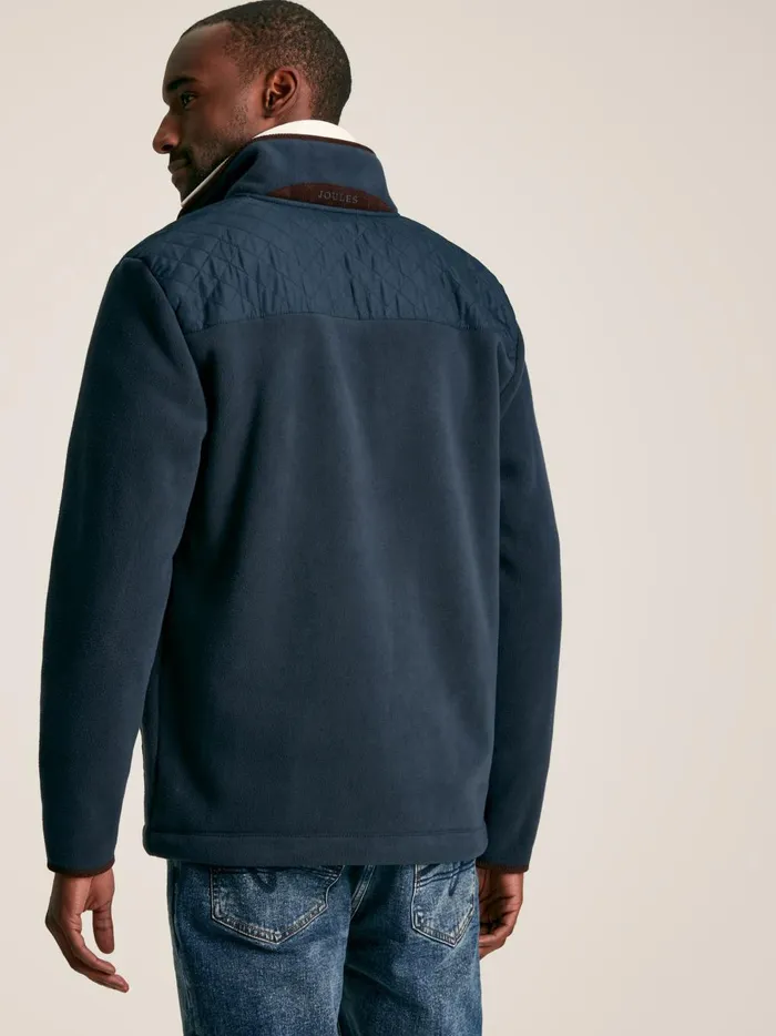 Joules Coats and Jackets Men Navy Full Zip Fleece Jacket