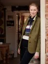 Joules Coats and Jackets Women Green Tweed Blazer