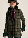 Joules Coats and Jackets Women Green Tweed Fieldcoat