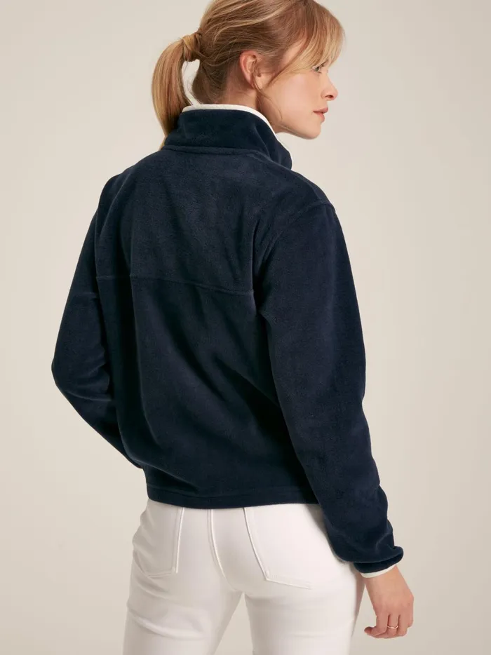 Joules Coats and Jackets Women Navy Half Zip Fleece