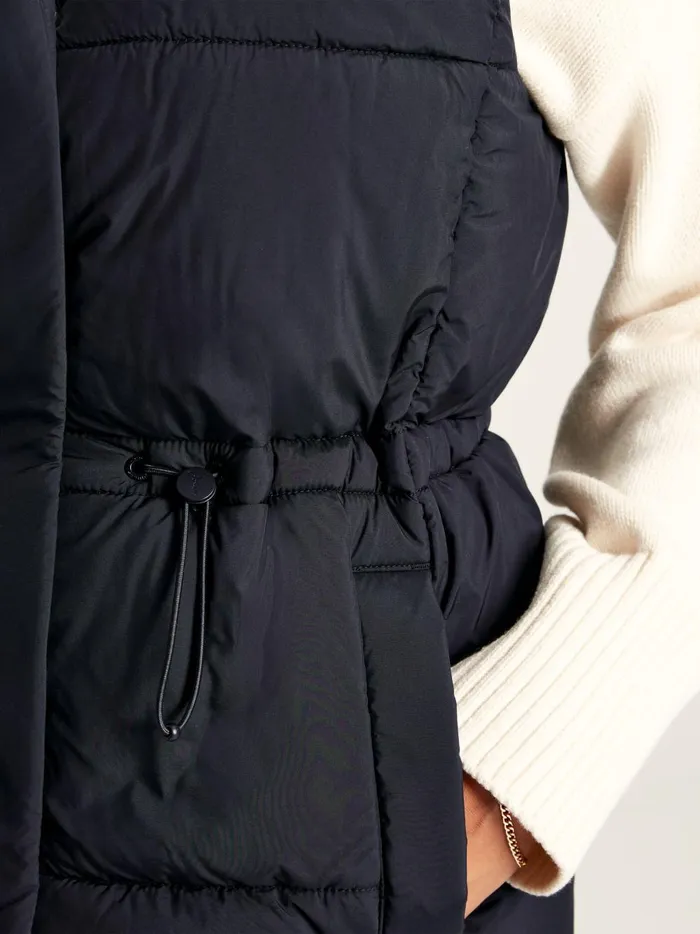 Joules Coats and Jackets Women Navy Showerproof Padded Gilet With Hood