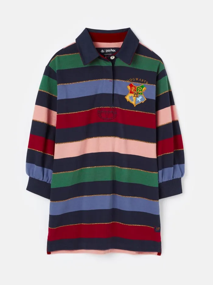 Joules Dresses Girls Multi Harry Potter Striped Rugby Dress