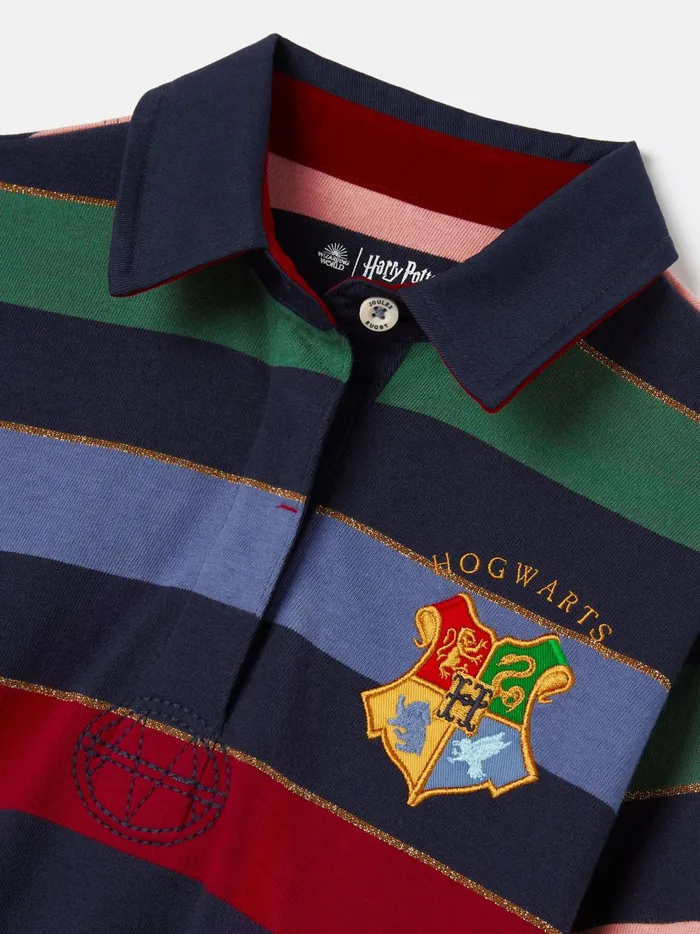Joules Dresses Girls Multi Harry Potter Striped Rugby Dress