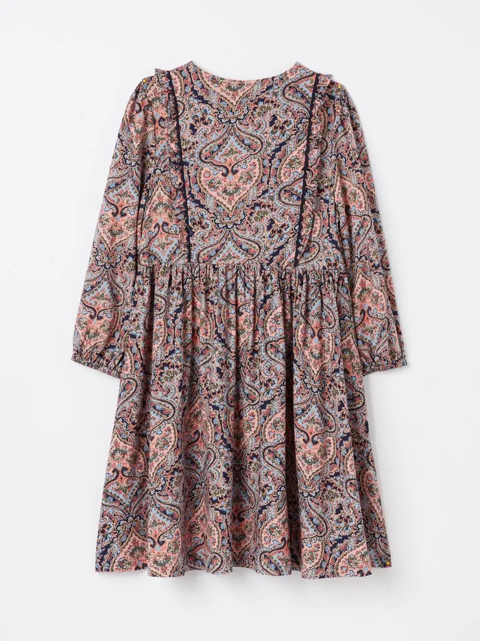 Joules Dresses Girls Multi Paisley Print Dress