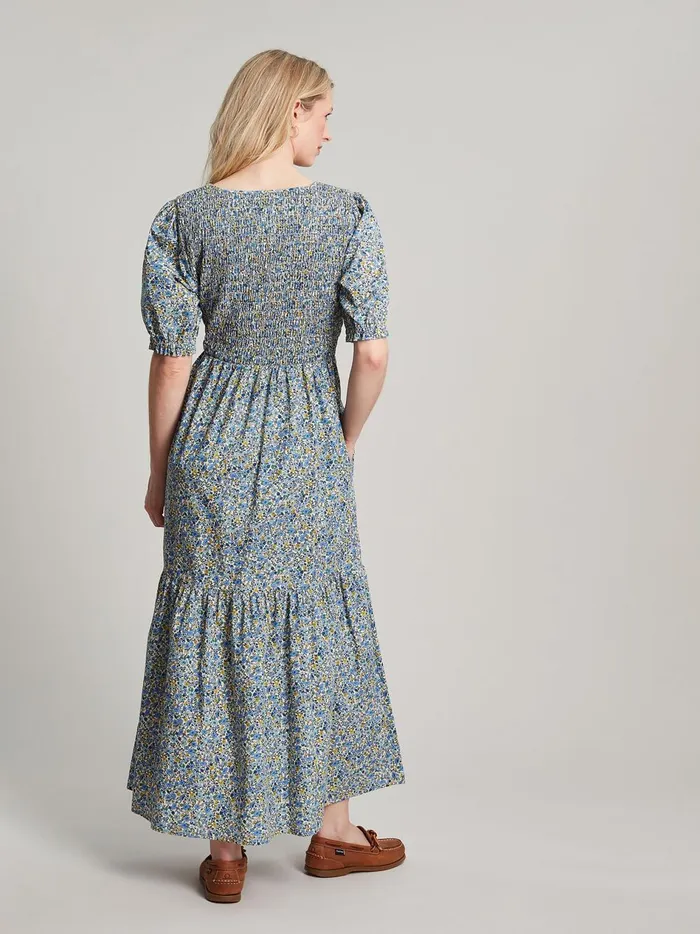 Joules Dresses Women Cream Aura Tiered Cotton Dress