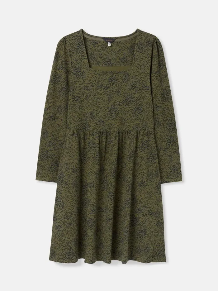 Joules Dresses Women Green Long Sleeve Jersey Dress