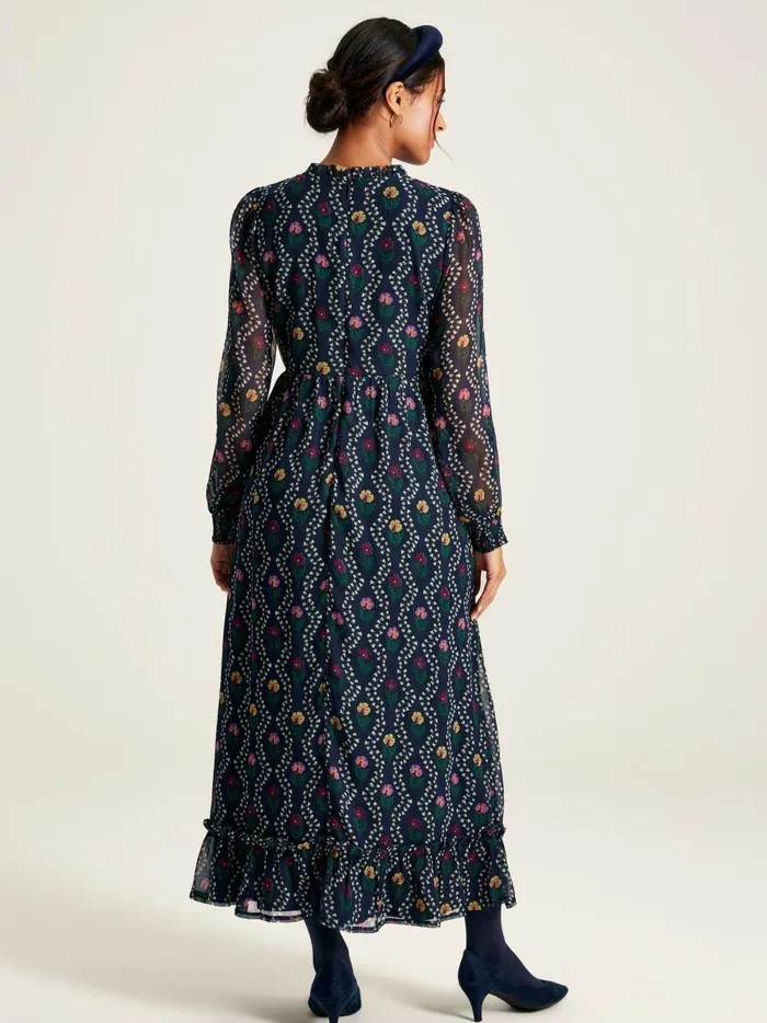 Joules Dresses Women Navy Floral Printed Dress