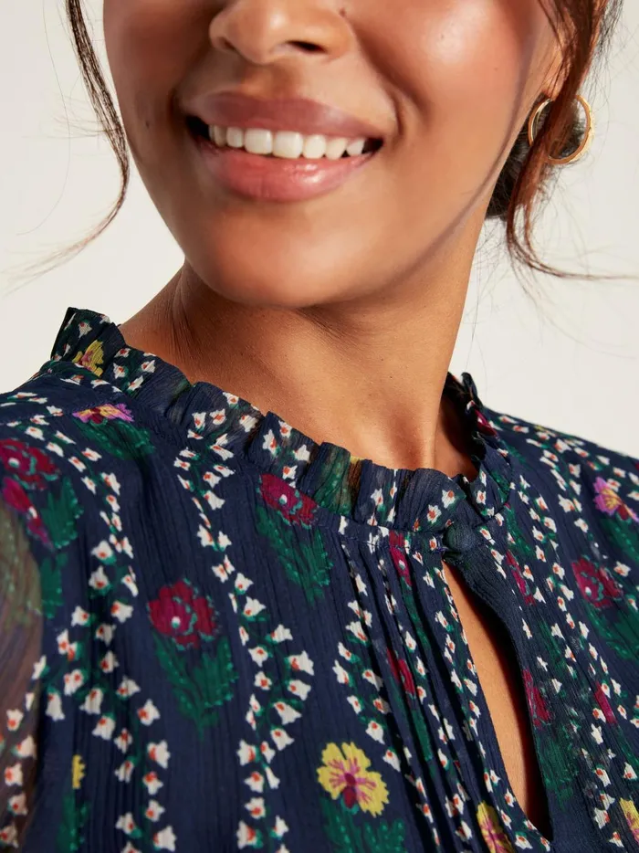 Joules Dresses Women Navy Floral Printed Dress