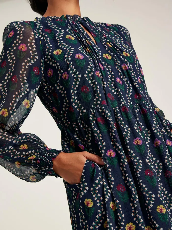Joules Dresses Women Navy Floral Printed Dress