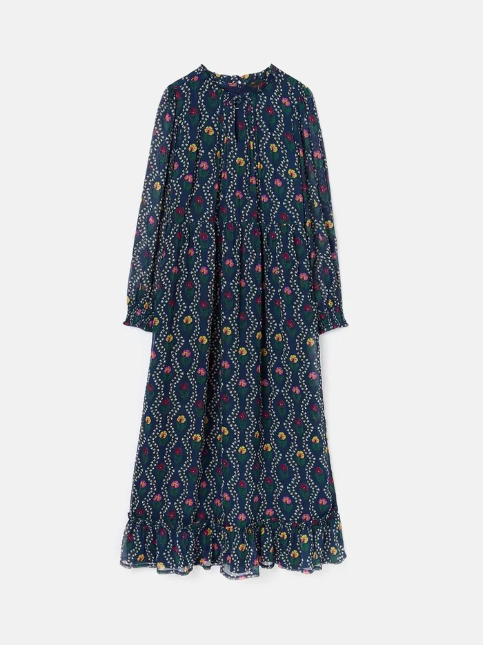 Joules Dresses Women Navy Floral Printed Dress
