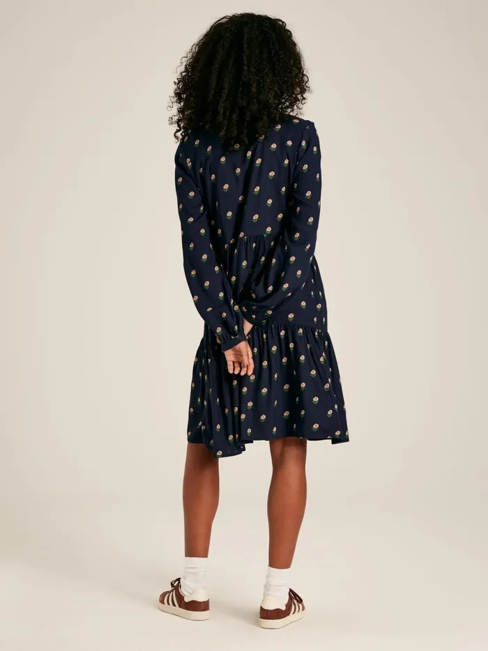 Joules Dresses Women Navy Printed Shirt Dress