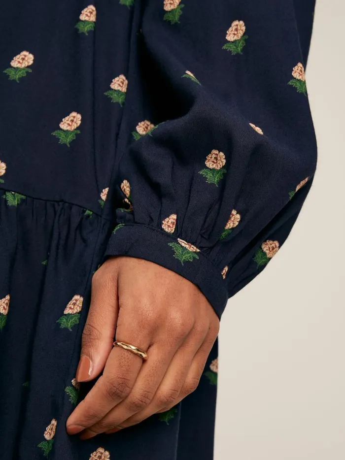 Joules Dresses Women Navy Printed Shirt Dress