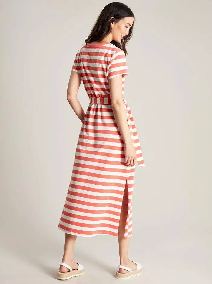 Joules Dresses Women Pink Jersey Long Dress