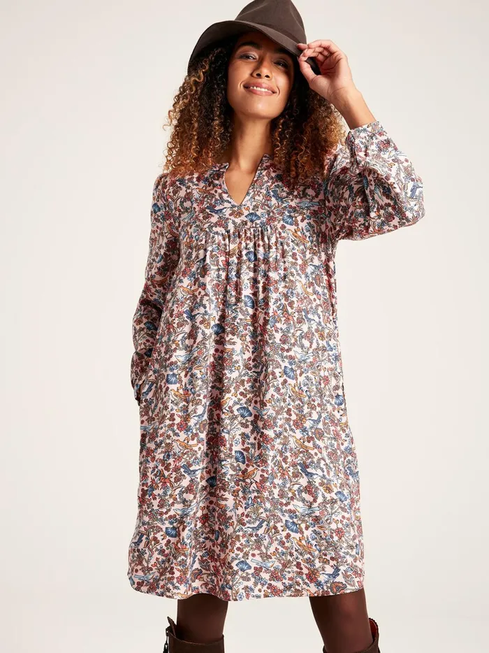 Joules Dresses Women Pink Twill Mini Dress