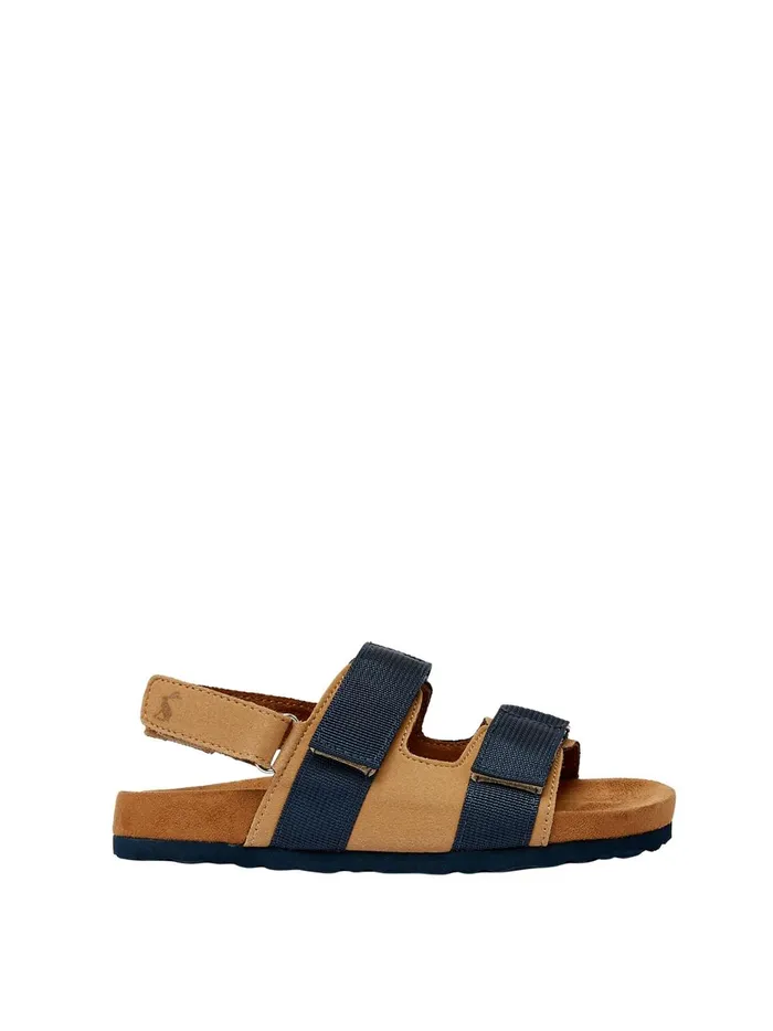Joules Footwear Boys Brown New Touch And Close Strap Sandals