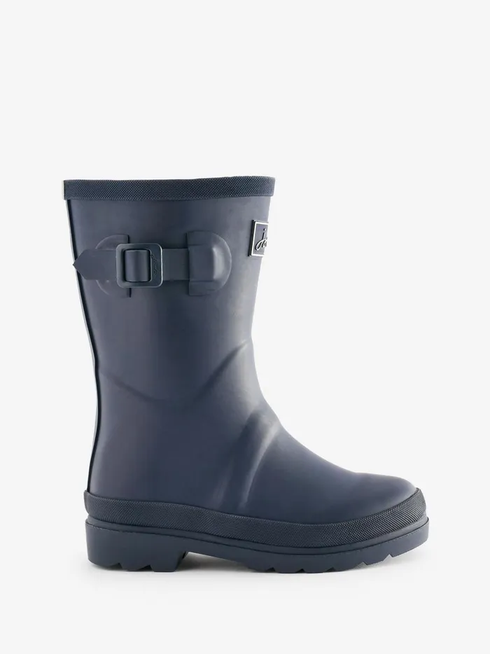 Joules Footwear Boys Navy Adjustable Wellies