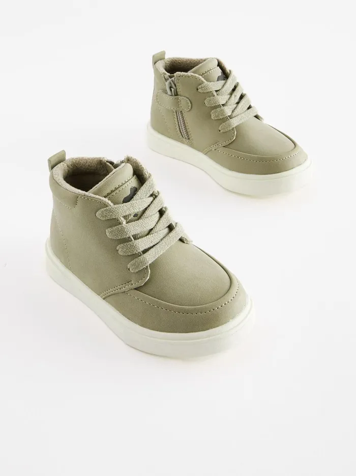 Joules Footwear Boys Next Stone Natural Warm Lined Chukka Boots