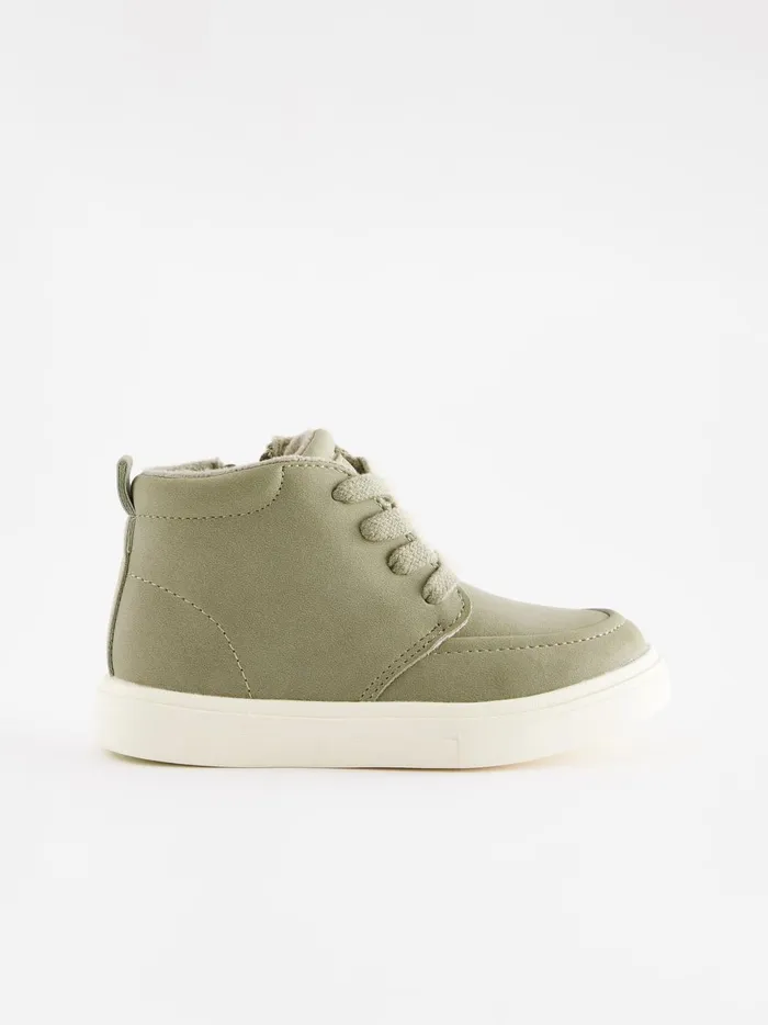 Joules Footwear Boys Next Stone Natural Warm Lined Chukka Boots