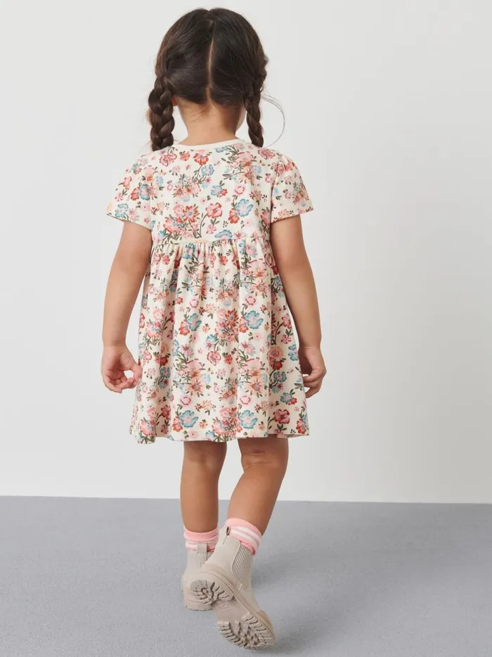 Joules Footwear Girls Next Cream Chelsea Boots
