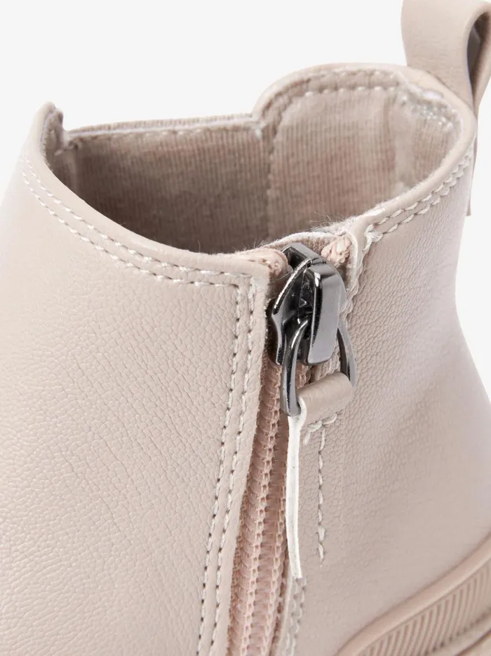 Joules Footwear Girls Next Cream Chelsea Boots