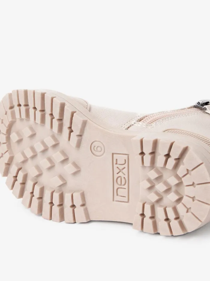 Joules Footwear Girls Next Cream Chelsea Boots