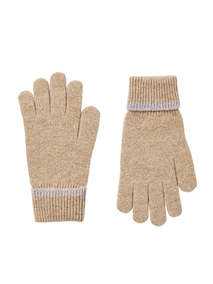 Joules Gloves Women Oat Knitted Gloves