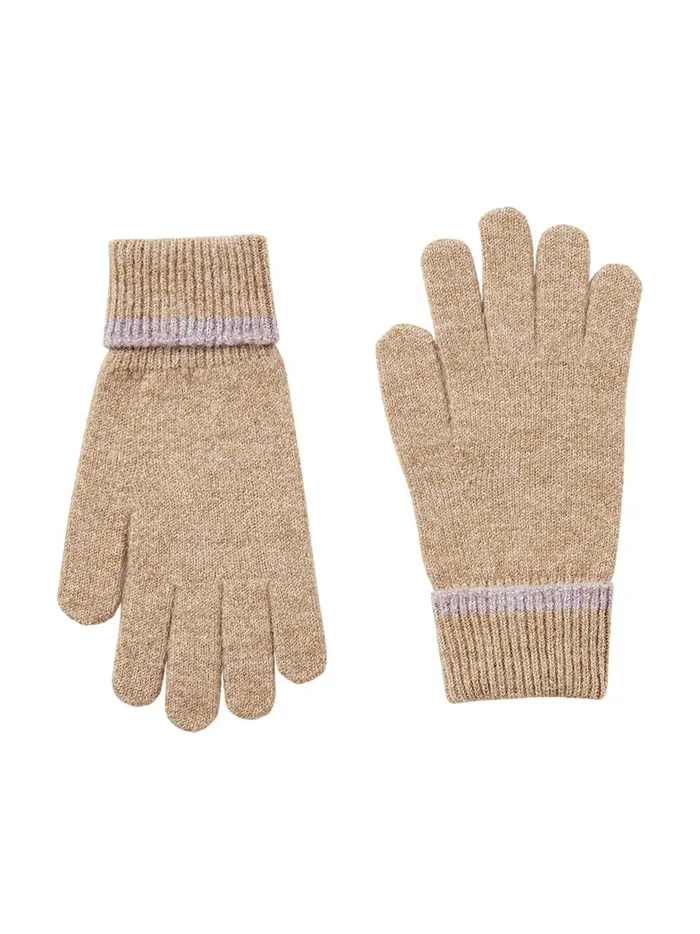 Joules Gloves Women Oat Knitted Gloves