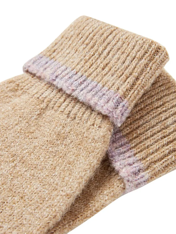 Joules Gloves Women Oat Knitted Gloves