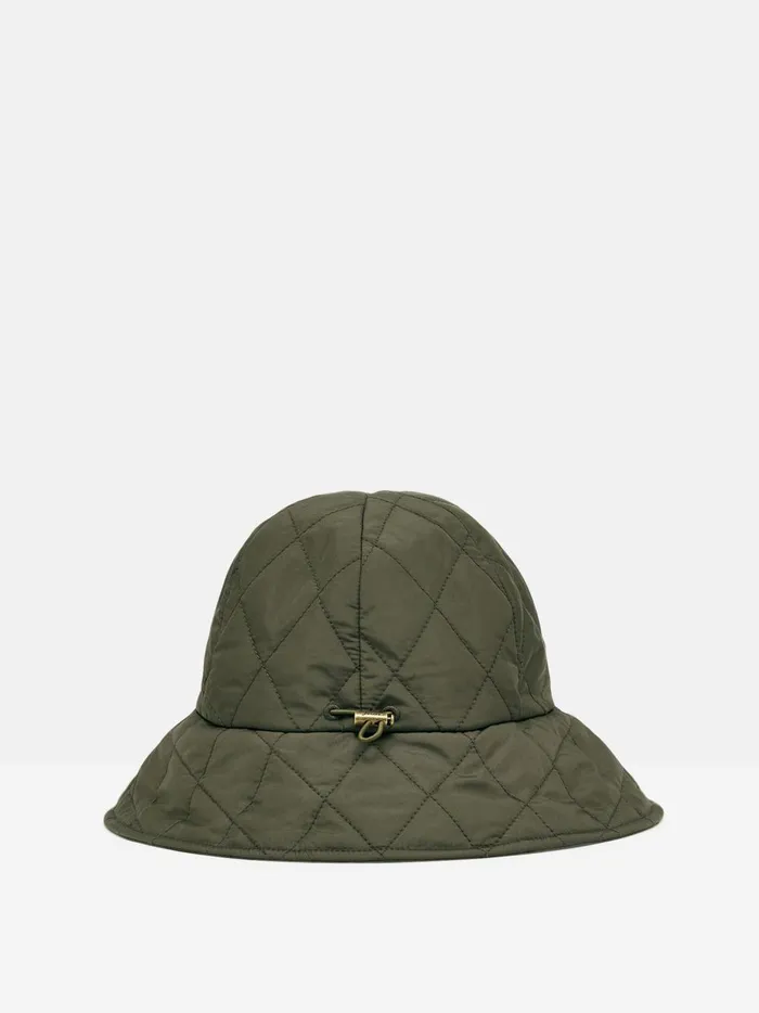 Joules Hats Women Green Quilted Hat