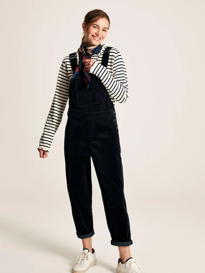 Joules Jumpsuits and Dungarees Women Navy Blue Cord Dungarees