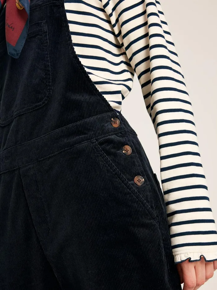 Joules Jumpsuits and Dungarees Women Navy Blue Cord Dungarees