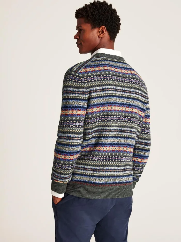 Joules Knitwear Men Grey Jumper