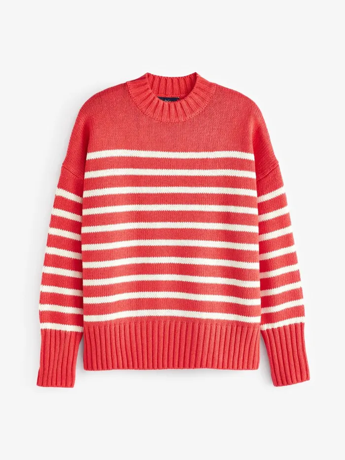 Joules Knitwear Women Orange Strap Jumper