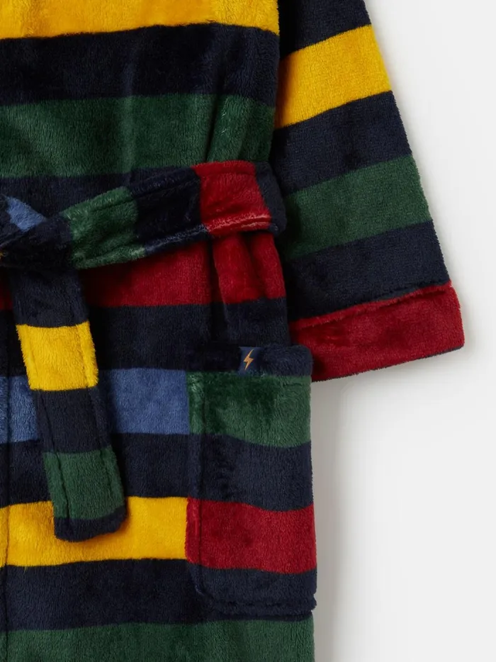 Joules Nightwear Boys Navy Harry Potter Fleece Dressing Gown