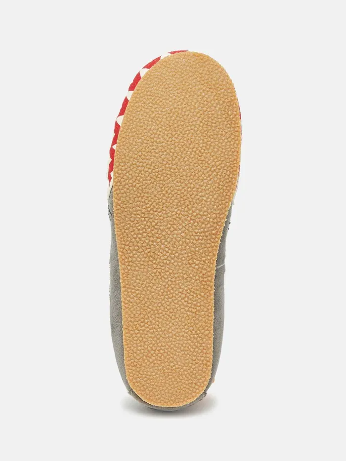 Joules Nightwear Boys Navy Shark Moccasin Slippers