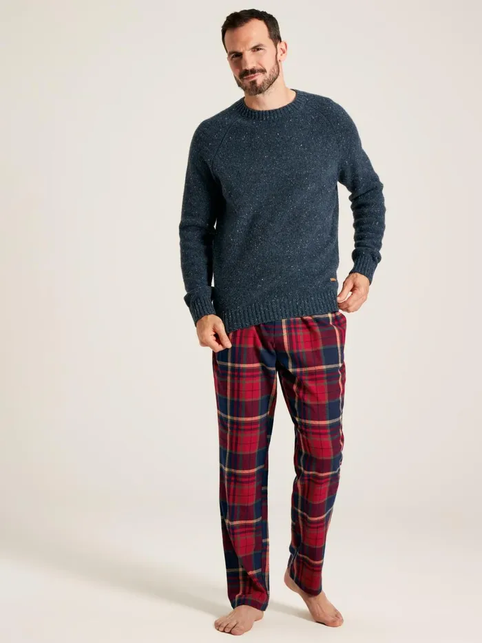 Joules Nightwear Men Red Tartan Pyjama Bottoms