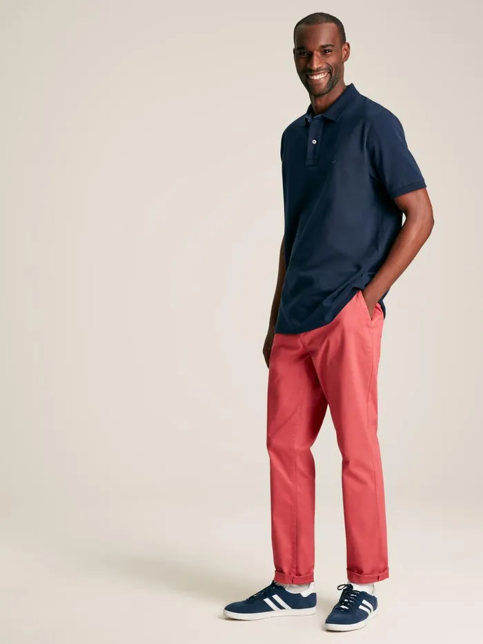Joules Polo Shirts Men Navy Cotton Polo Shirt