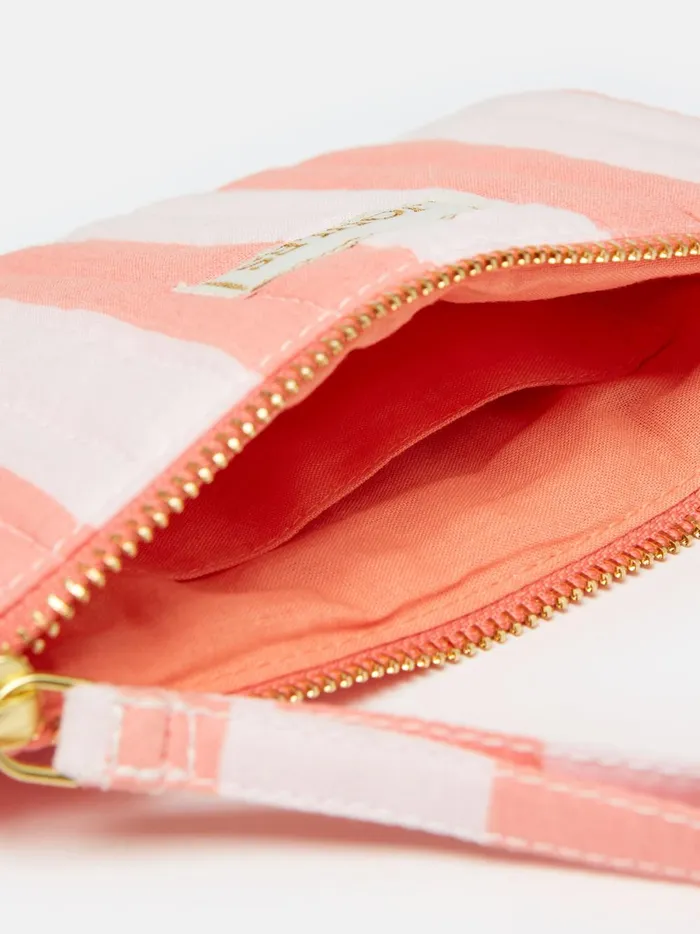 Joules Purses Women PinkOrange Wrist Purse