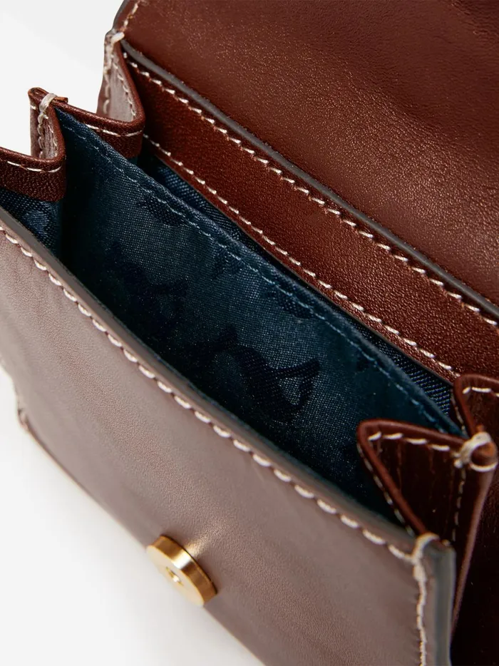 Joules Purses Women Tan Brown Soft Leather Purse
