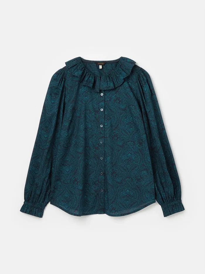 Joules Shirts and Blouses Women Navy Waterfall Blouse
