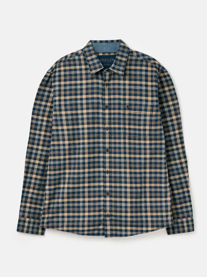 Joules Shirts Men Blue Check Shirt