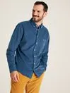 Joules Shirts Men Blue Corduroy Shirt