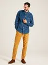 Joules Shirts Men Blue Corduroy Shirt