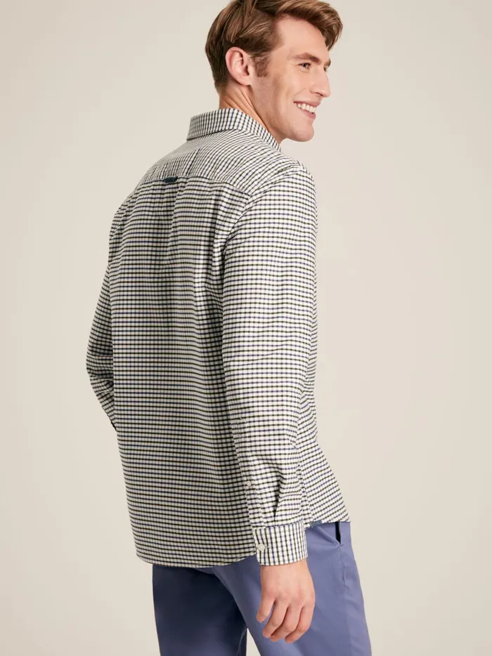 Joules Shirts Men BlueGreen Cotton Check Shirt